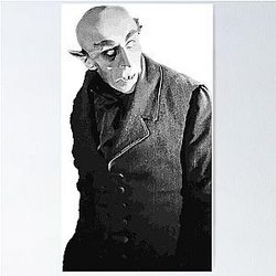 Nosferatu - medium shot 1922 Poster