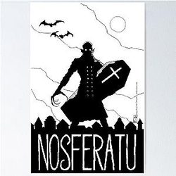 Nosferatu Minimalist Poster