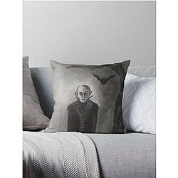 Nosferatu  Throw Pillow