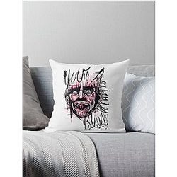 Nosferatu - Hand Drawn Throw Pillow