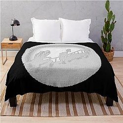 Nosferatu - The Mystery Hunter   Throw Blanket