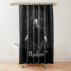Dracula Nosferatu Vampire Shower Curtain