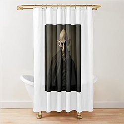 Nosferatu portrait Shower Curtain