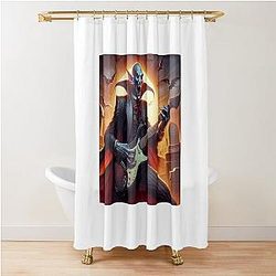 Nosferatu metal Shower Curtain