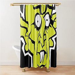 Nosferatu Cartoon Shower Curtain