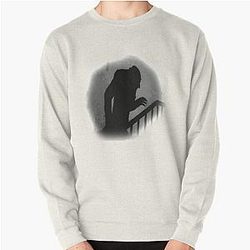 Nosferatu Silhouette 	 		 Pullover Sweatshirt