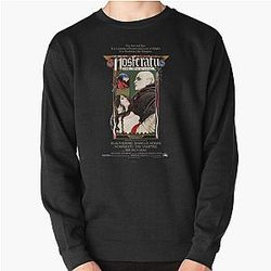 Nosferatu the Vampyre 1979 HorrorThriller Movie Poster Design Pullover Sweatshirt