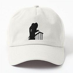 Nosferatu on stairs Dad Hat