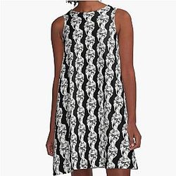 Nosferatu horror movie A-Line Dress