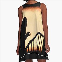 Nosferatu  A-Line Dress