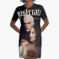 Nosferatu the vampire 1978 Graphic T-Shirt Dress