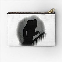 Nosferatu Silhouette 	 		 Zipper Pouch