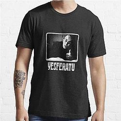 Yesferatu funny Nosferatu positive goth horror lover gift meme  Classic T-Shirt Essential T-Shirt