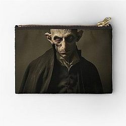 Nosferatu portrait Zipper Pouch