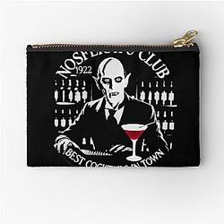 Nosferatu Club - The best cocktails in the city Zipper Pouch