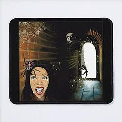 Nosferatu Halloween Vampire Mouse Pad
