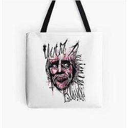 Nosferatu - Hand Drawn All Over Print Tote Bag