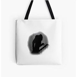 Nosferatu Silhouette 	 		 All Over Print Tote Bag