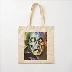 Nosferatu Skull  Cotton Tote Bag