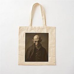 Nosferatu portrait Cotton Tote Bag