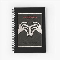 Nosferatu Poster Spiral Notebook