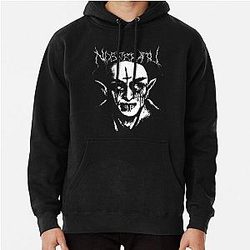Black Metal Nosferatu Pullover Hoodie