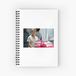 Strong Woman Nurse Jackie Notebook