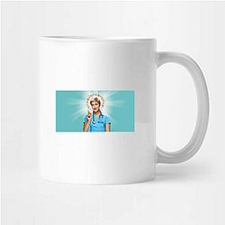 Double Life Nurse Jackie Mugs