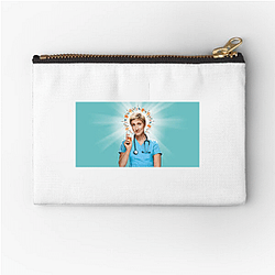 Double Life Nurse Jackie Zipper Pouches