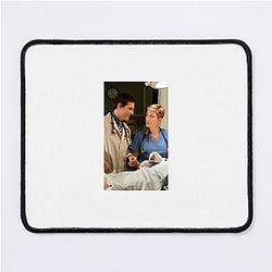 Moral Conflict Nurse Jackie Mouse Pads