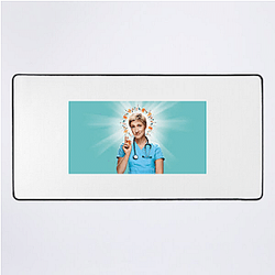 Double Life Nurse Jackie Mouse Pads