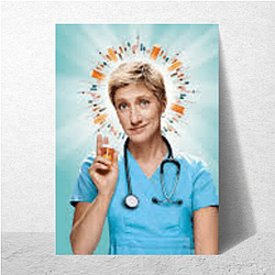 Double Life Nurse Jackie Posters