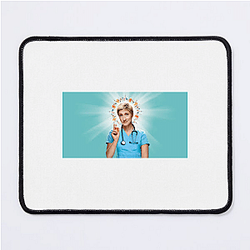 Double Life Nurse Jackie Mouse Pads