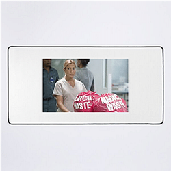 Strong Woman Nurse Jackie Mouse Pads