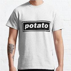 Potato Oasis Logo Classic T Shirt RB1412