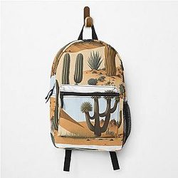Mirage Oasis  Desert Oasis Clipart Backpack RB1412