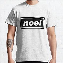Noel Gallagher   Oasis Gallagher 90s Band Artwork Classic T Shirt RB1412
