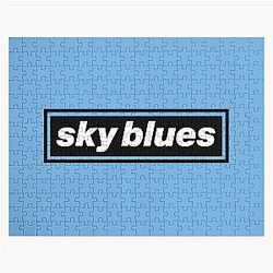 Sky Blues  Oasis inspired design Jigsaw Puzzle RB1412