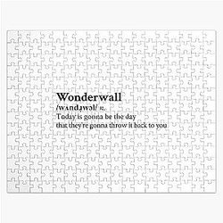 Wonderwall by Oasis Jigsaw Puzzle RB1412