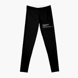 Wonderwall by Oasis Black Leggings RB1412