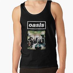classic rock 90 s   OAsis   Tank Top RB1412