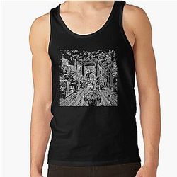 Oasis Band Painting Style Tank Top RB1412