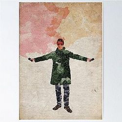 Liam GallagherOasis  Beady Eye Manchester Britpop Watercolour Print Poster RB1412