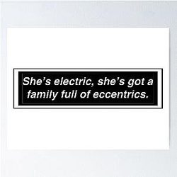 She s Electric  Oasis Poster RB1412