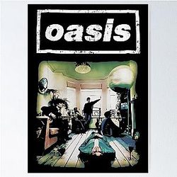classic rock 90 s   OAsis   Poster RB1412