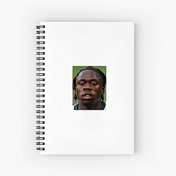Obafemi The King of Goal Celebration Obafemi Notebook