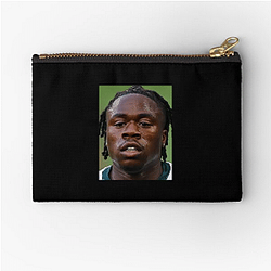 Obafemi The King of Goal Celebration Obafemi Zipper Pouches