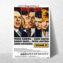 Ocean's Eleven Danny Ocean's Crew Ocean's Eleven Posters