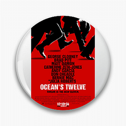 Ocean's Eleven My Favorite Ensemble Film Ocean's Eleven Pins