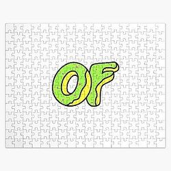 ODD FUTURE - GREEN Jigsaw Puzzle RB2709